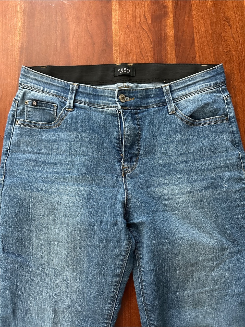 Women's Curve appeal Light Blue Stretch Jeans